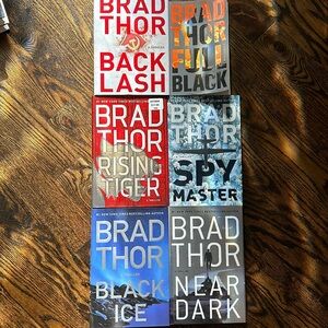 Author Brad Thor 6 Book Bundle